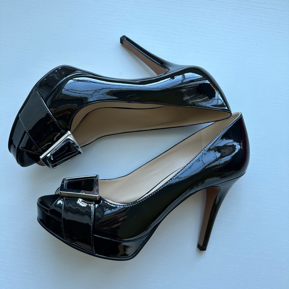 Black patent leather beauty